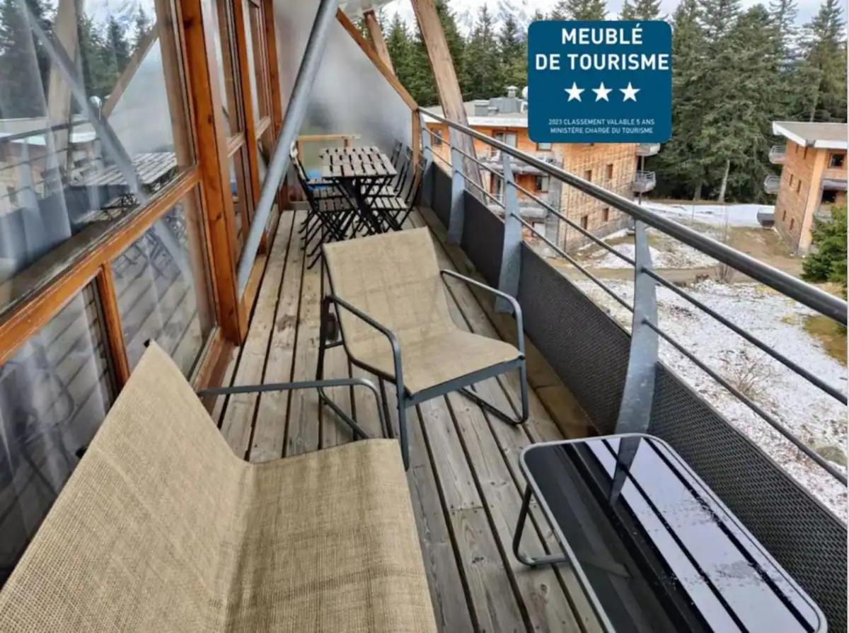 Appartement 3 Etoiles Au Pied Des Pistes Avec Balcon Ete Шамрус Екстериор снимка